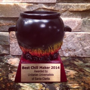 Chili pot inscribed