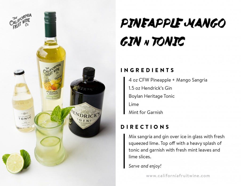 Gin and Tonic Recipe